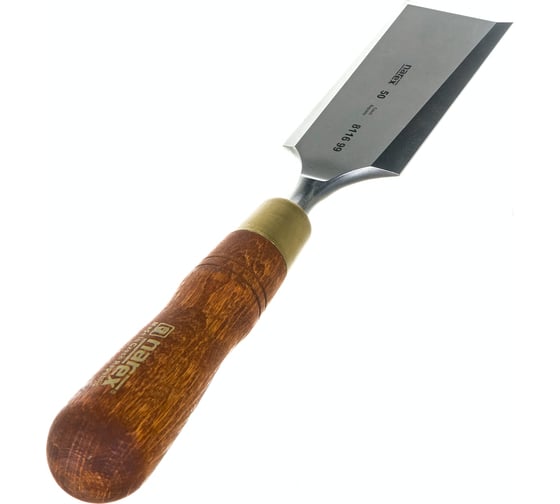 Плоская стамеска с ручкой NAREX WOOD LINE PLUS 50 мм 811699