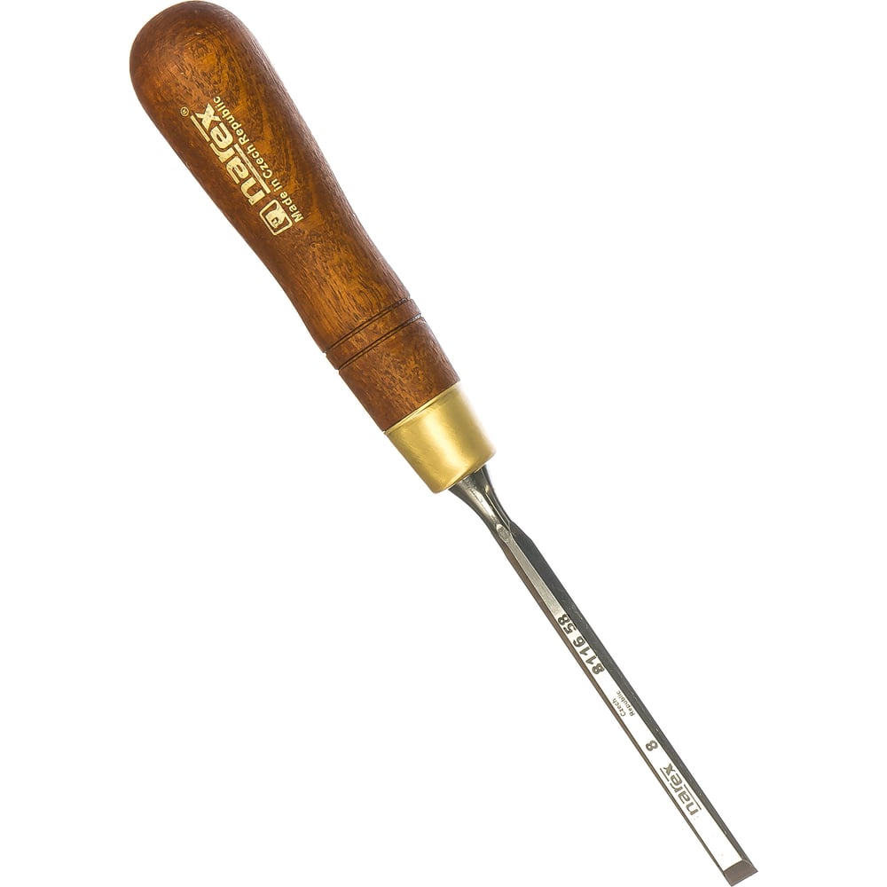 Плоская стамеска с ручкой NAREX WOOD LINE PLUS 8 мм 811658 - выгодная ...