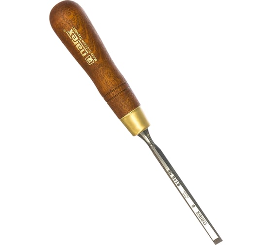 Плоская стамеска с ручкой NAREX WOOD LINE PLUS 8 мм 811658