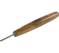 Резец для мелкой резьбы по дереву NAREX PROFI полукруглый 2х40 мм 824112