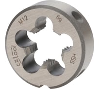 Плашка Bucovice Tools М12 шаг 1.75мм HSS 25x9мм 260120