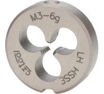 Плашка Bucovice Tools левая М3 шаг 0.5мм HSSE-VA 16x5мм 291030