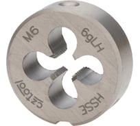 Плашка Bucovice Tools левая М6 шаг 1.0мм HSSE-VA 20x7мм 291060