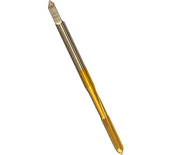 Метчик M3x0,35 HSS M2 TiN прямой ПрофОснастка №69 арт. 50211004