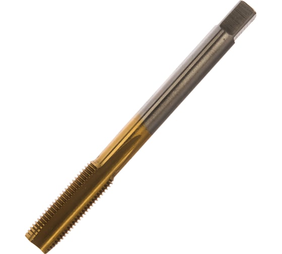 Метчик M7x0,75 HSS M2 TiN прямой ПрофОснастка №84 арт. 50211019