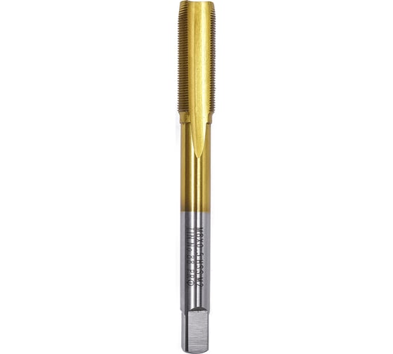Метчик M12x1,75 HSS M2 TiN прямой ПрофОснастка №99 50711034 1