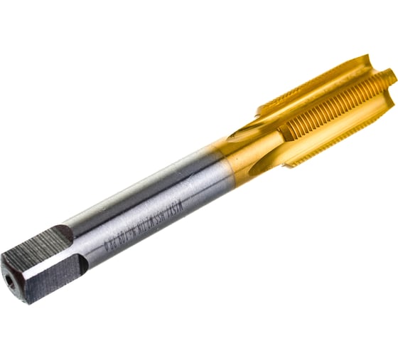 Метчик M15x1 HSS M2 TiN прямой ПрофОснастка №109 арт. 50211044