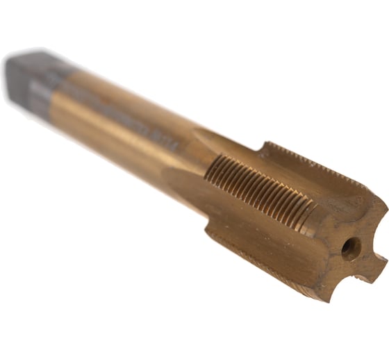 Метчик M17x1 HSS M2 TiN прямой ПрофОснастка №114 арт. 50211049
