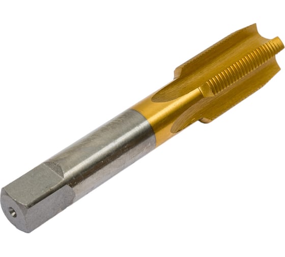 Метчик M22x1,5 HSS M2 TiN прямой ПрофОснастка №125 арт. 50211060