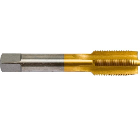 Метчик M22x1,5 HSS M2 TiN прямой ПрофОснастка №125 арт. 50211060