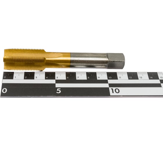 Метчик M22x1,5 HSS M2 TiN прямой ПрофОснастка №125 арт. 50211060