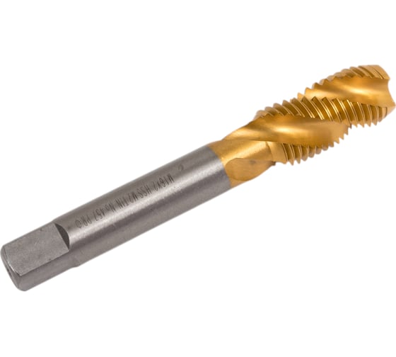 Метчик M24x1,5 HSS M2 TiN прямой ПрофОснастка №129 арт. 50211064