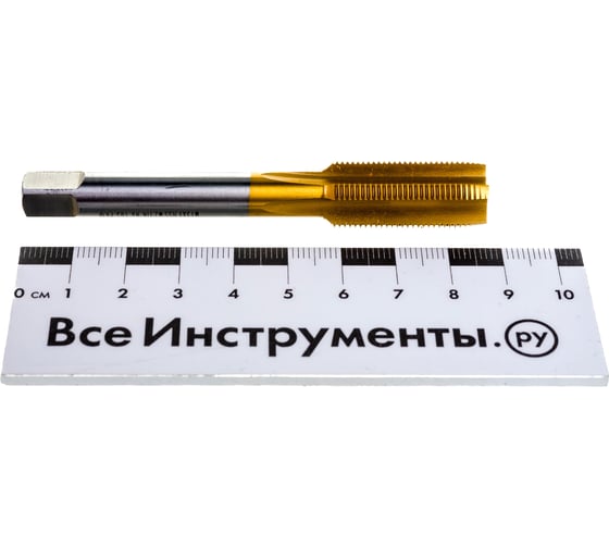 Метчик M13x1 HSS M2 TiN прямой ПрофОснастка №103 арт. 50211038