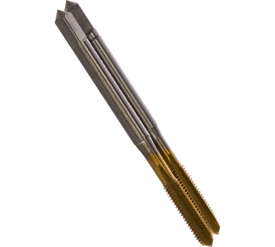 Метчик M3,5x0,6 HSS M2 TiN прямой компл. ПрофОснастка №135 арт. 50311005