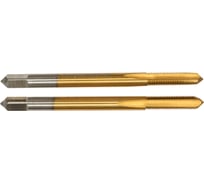 Метчик M4,5x0,5 HSS M2 TiN прямой компл. ПрофОснастка №141 арт. 50311011