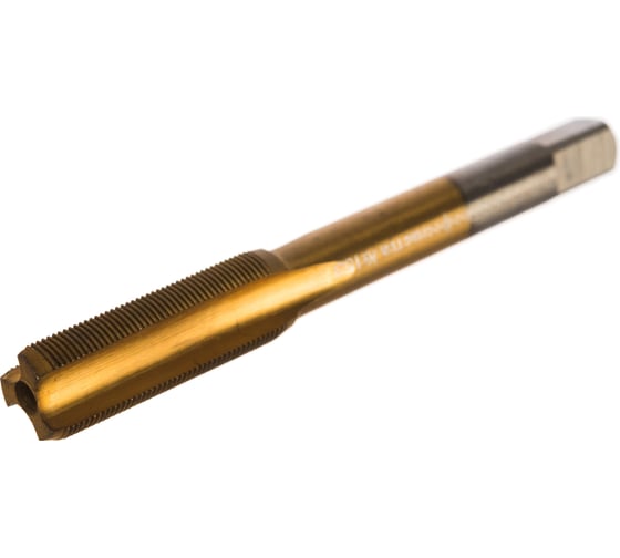 Метчик M8x0,5 HSS M2 TiN прямой компл. ПрофОснастка №153 арт. 50311023