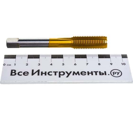 Метчик M12x1,5 HSS M2 TiN прямой компл. ПрофОснастка №165 арт. 50311035