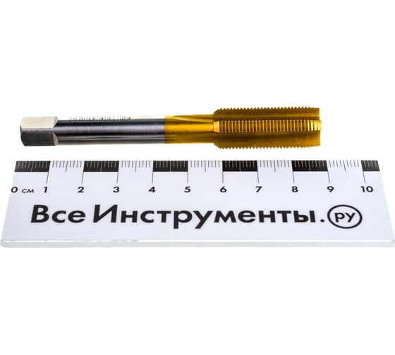 Метчик M13x1 HSS M2 TiN прямой компл. ПрофОснастка №168 арт. 50311038