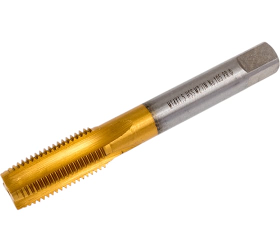 Метчик M14x1,5 HSS M2 TiN прямой компл. ПрофОснастка №170 арт. 50311040