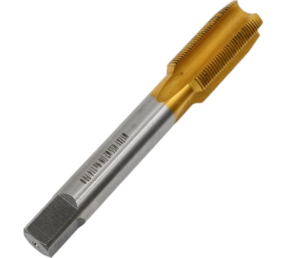 Метчик M17x1,5 HSS M2 TiN прямой компл. ПрофОснастка №178 арт. 50311048