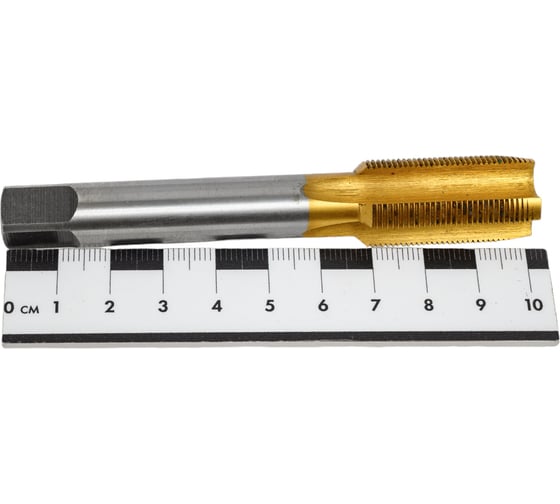 Метчик M17x1,5 HSS M2 TiN прямой компл. ПрофОснастка №178 арт. 50311048