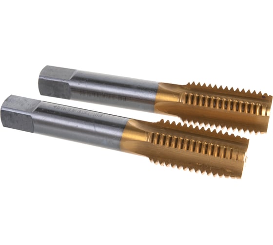 Метчик M24x3 HSS M2 TiN прямой компл. ПрофОснастка №192 арт. 50311062 1