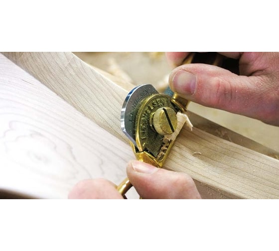Бронзовый стружок с полукруглой колодкой Lie-Nielsen Small Bronze Spokeshave Presto LN 1-SP-C М00006047