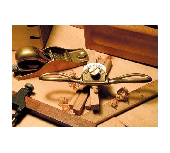 Бронзовый стружок с полукруглой колодкой Lie-Nielsen Small Bronze Spokeshave Presto LN 1-SP-C М00006047