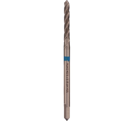 Машинный метчик RUKO М2.5 шаг 0.45мм HSS-G 234025 1