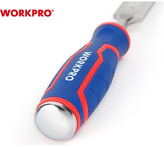 Стамеска-долото WORKPRO 25 мм, CR-V кованая сталь WP243010