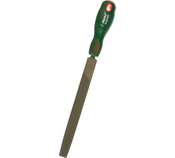 Плоский напильник с ручкой Hans 200 мм 5154-8G