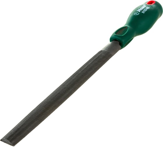 Полукруглый напильник с ручкой Hans 200 мм 5152-8G