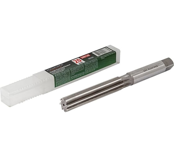 Ручная (прямая) развертка Rockforce 20мм, в пластиковом футляре RF-290120(51546)