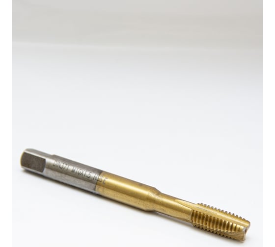 Метчик DAKSTOOLS м10x1,5 tin, прямая канавка 11-1015