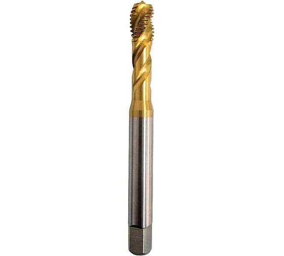 Метчик DAKSTOOLS м10x1,5 tin, винтовая канавка 21-1015 1