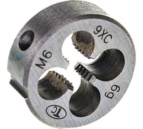 Метрическая плашка ТехноСталь М 6.0х1.0 9ХС t240030
