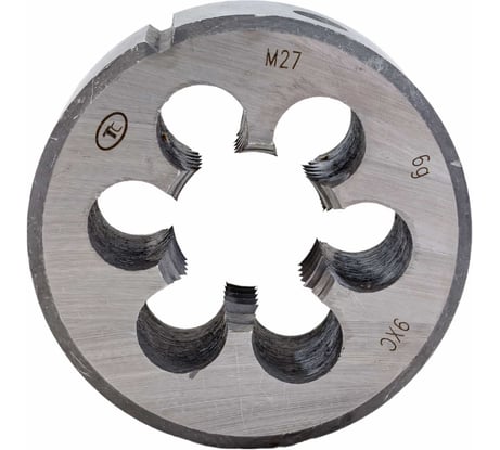 Метрическая плашка ТехноСталь М27.0х3.0 9ХС t240102