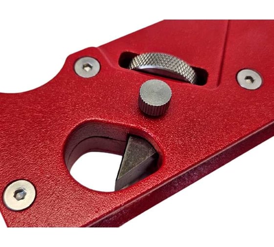 Мини рубанок Uniq tool 150x50x20 мм, с комплектом сменных профильных ножей (6шт.) UTD-0010