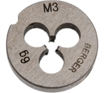 Метрическая плашка М3х0,5мм Berger BG BG1001