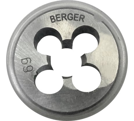 Метрическая плашка М8х1,0мм Berger BG BG1005