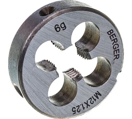 Метрическая плашка М12х1,25мм Berger BG BG1010