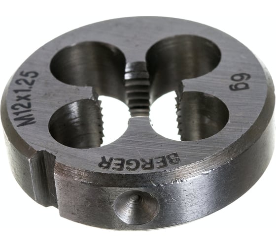 Метрическая плашка М12х1,25мм Berger BG BG1010