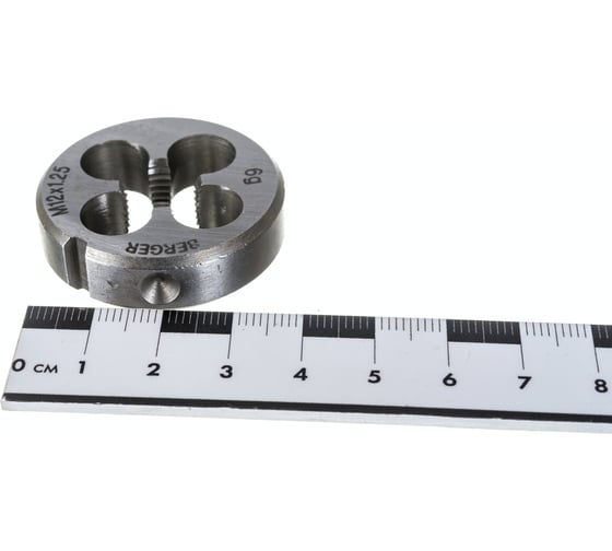 Метрическая плашка М12х1,25мм Berger BG BG1010