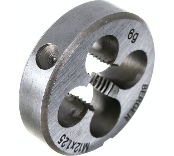 Метрическая плашка М12х1,25мм Berger BG BG1010