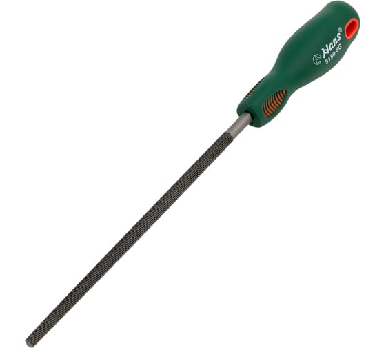 Круглый напильник с ручкой 200 мм Hans 5150-8G