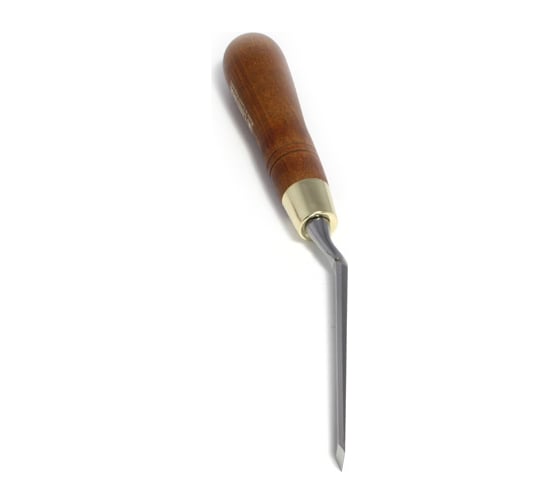 Плоская изогнутая стамеска с ручкой NAREX WOOD LINE PLUS 25 мм 813325