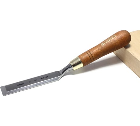 Плоская изогнутая стамеска с ручкой NAREX WOOD LINE PLUS 13 мм 813313