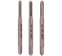 Набор метчиков из 3-х шт. Bucovice Tools М2.5 шаг 0.45 мм HSS 140025-3