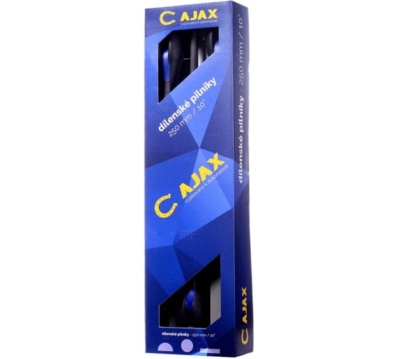 Набор из 3-х напильников L=250мм AJAX ERGO 286203932525 1