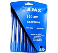 Набор надфилей по дереву из 6 шт с ручкой AJAX 286221971636